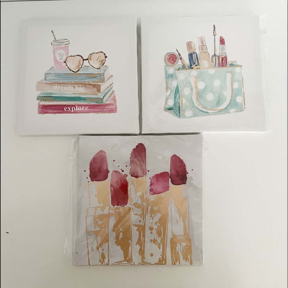 Watercolor Fashionista Wall Art | FIRM PRICE